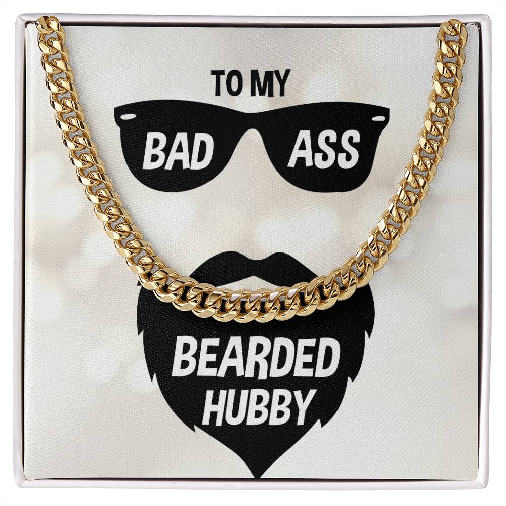 To My Badass Bearded Hubby