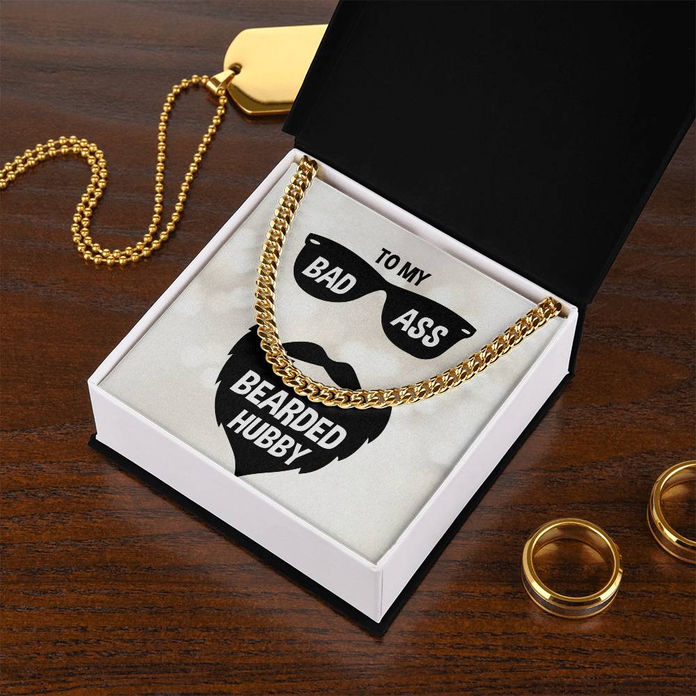 To My Badass Bearded Hubby