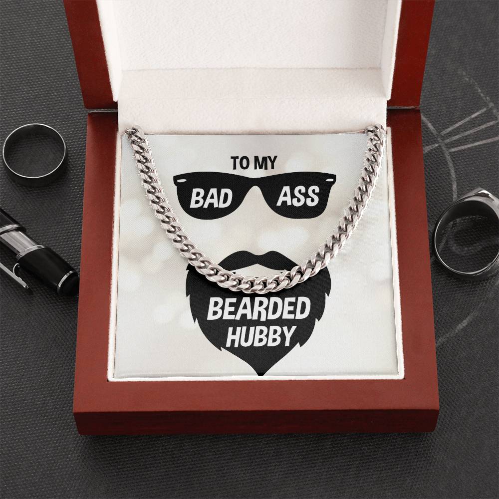 To My Badass Bearded Hubby