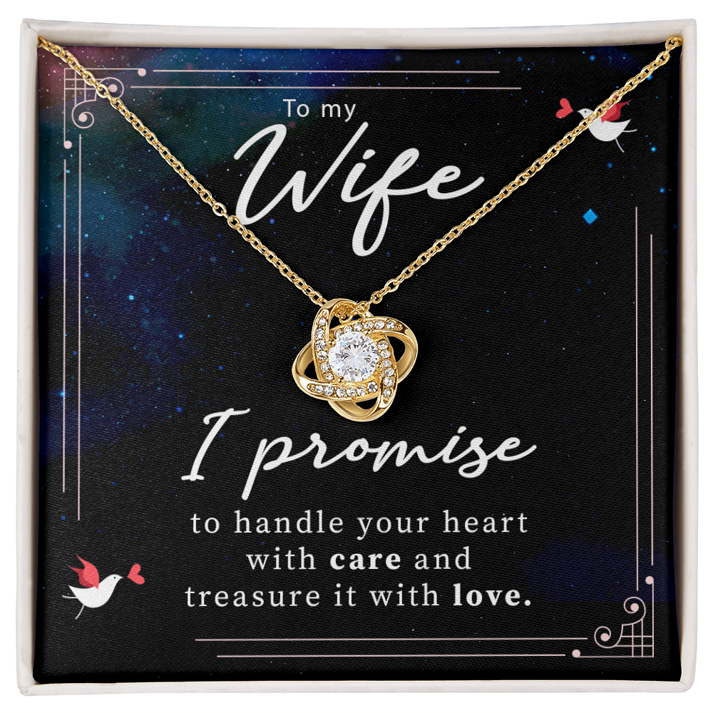 To My Wife – I Promise to Treasure Your Heart