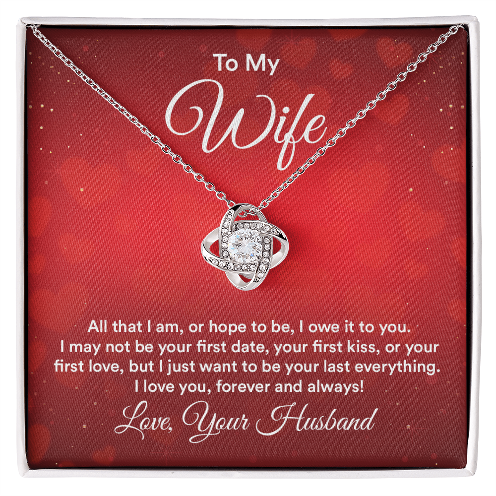 To My Wife – All That I Am I Owe to You