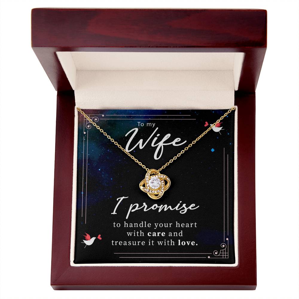 To My Wife – I Promise to Treasure Your Heart