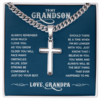 To My Grandson – Always Remember How Much I Love You