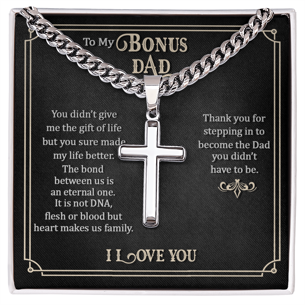 To My Bonus Dad - Thank You For Become My Dad