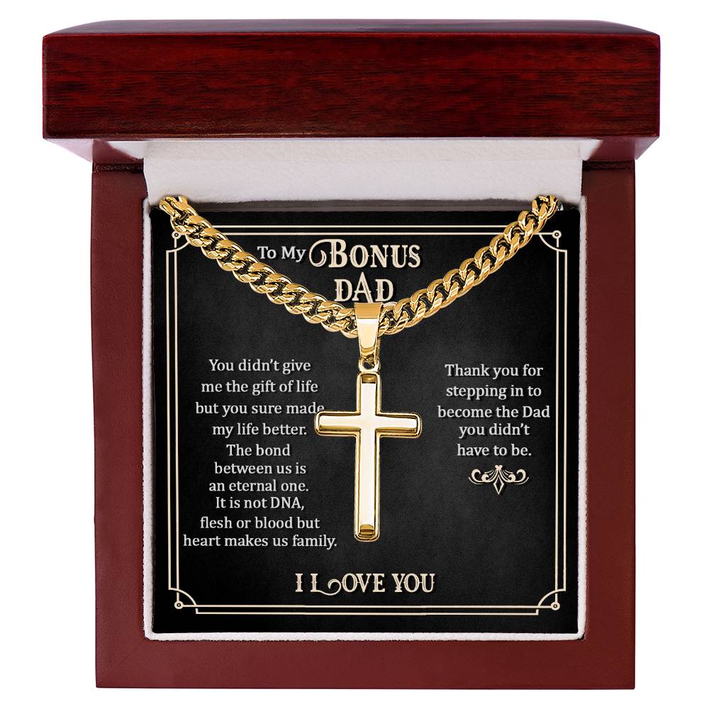 To My Bonus Dad - Thank You For Become My Dad