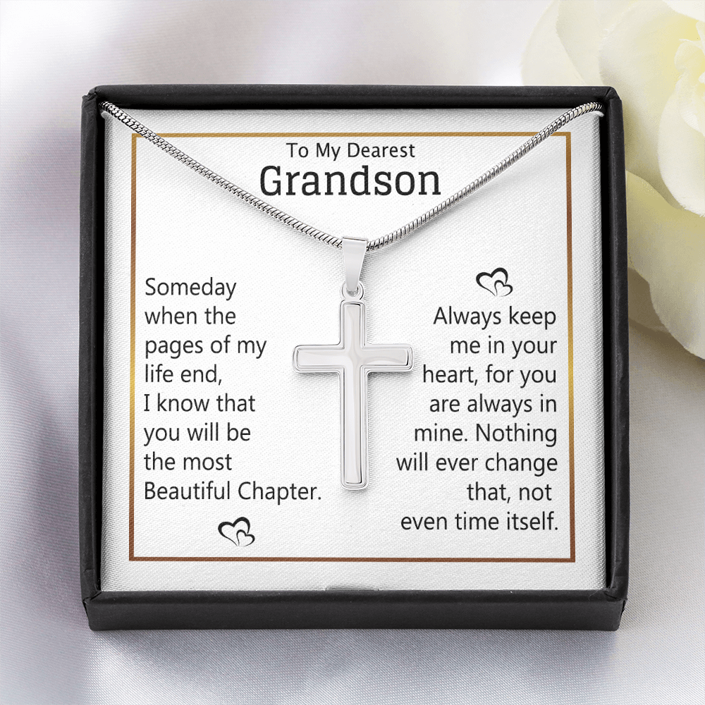 To My Dearest Grandson – You Are My Most Beautiful Chapter