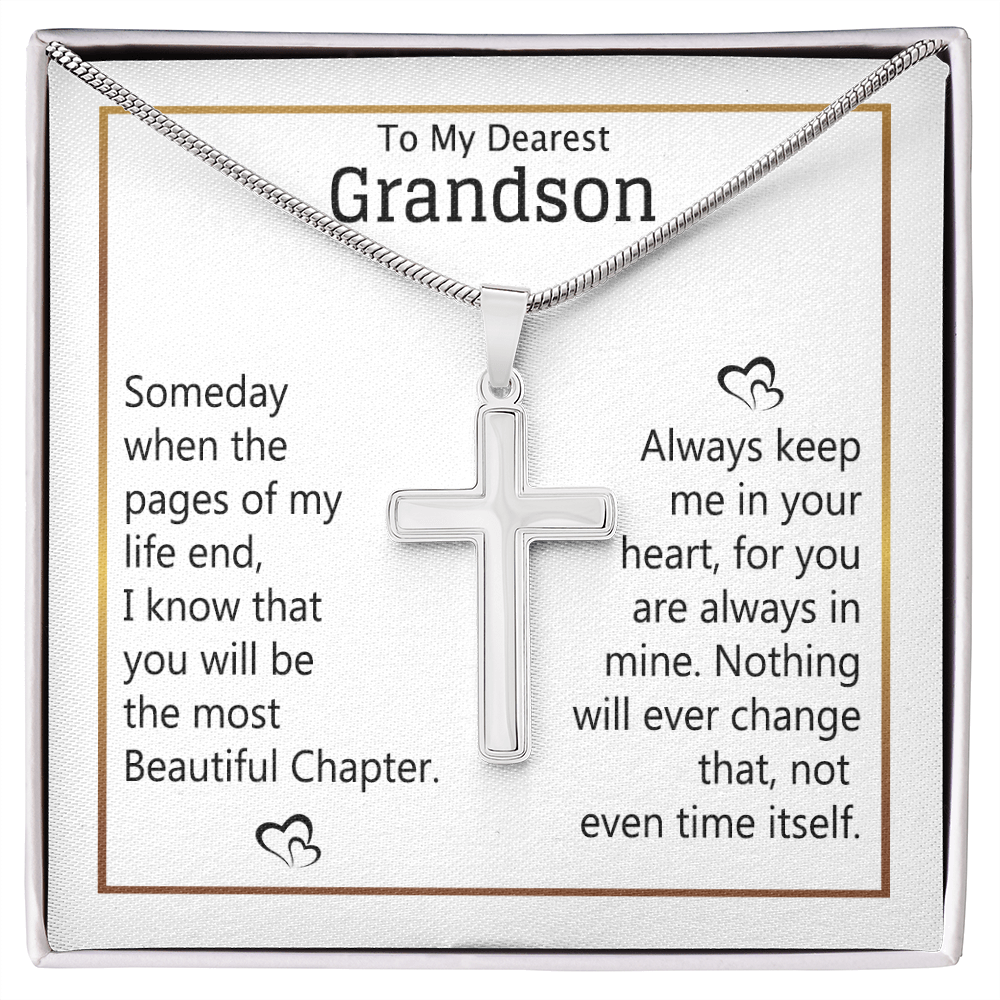 To My Dearest Grandson – You Are My Most Beautiful Chapter
