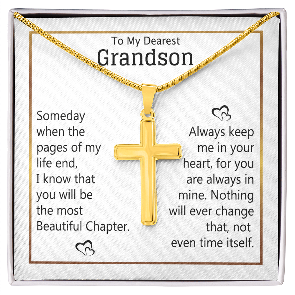 To My Dearest Grandson – You Are My Most Beautiful Chapter