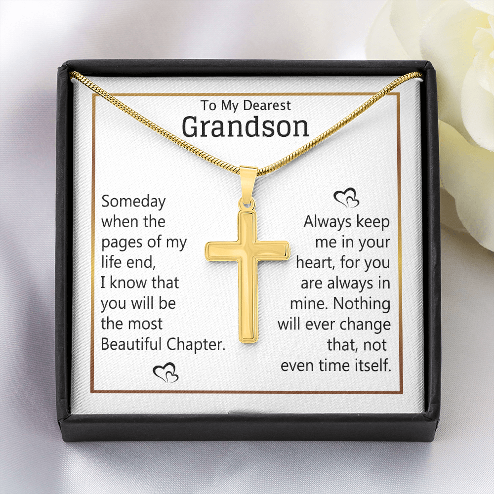 To My Dearest Grandson – You Are My Most Beautiful Chapter