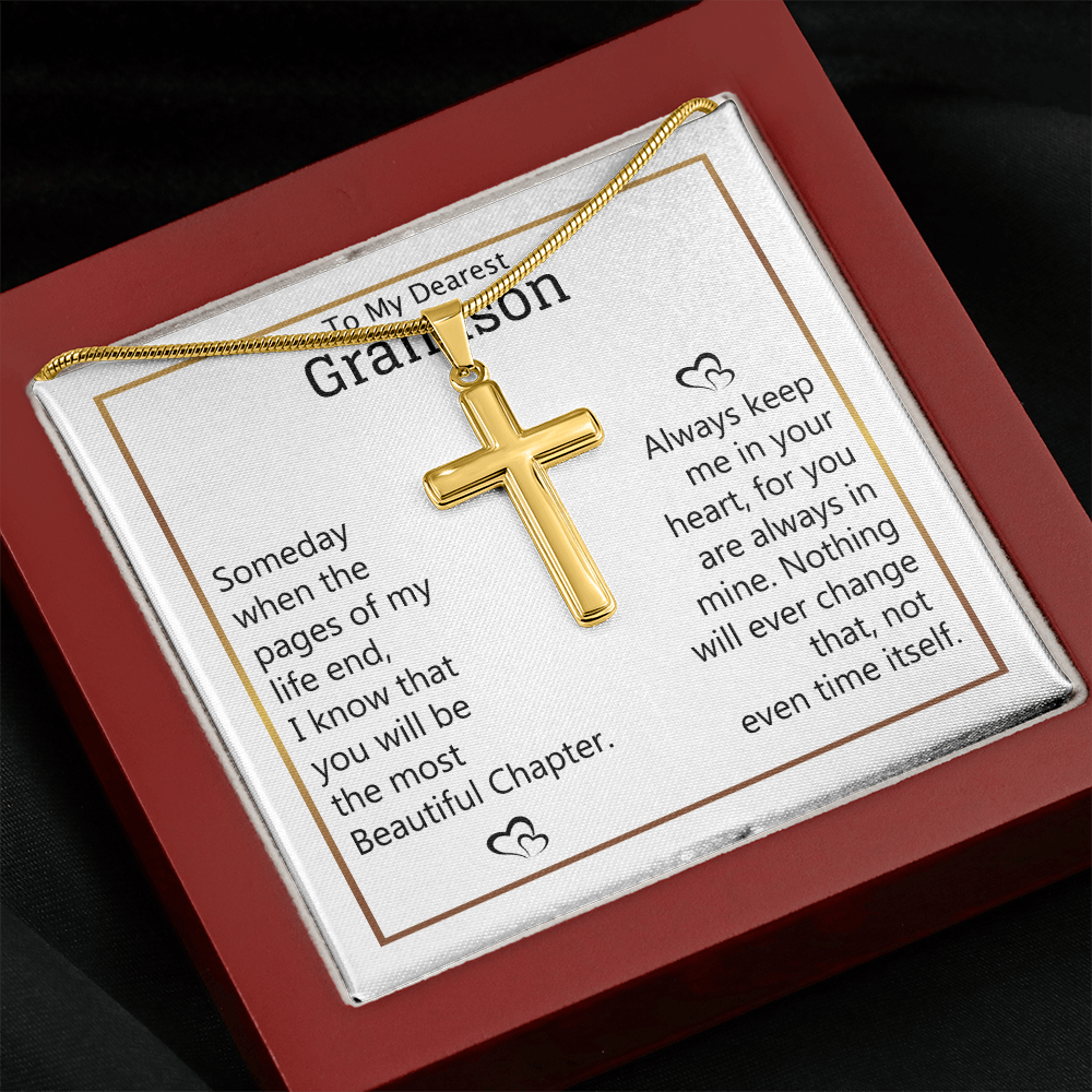 To My Dearest Grandson – You Are My Most Beautiful Chapter